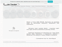 Tablet Screenshot of carsdealer.pl